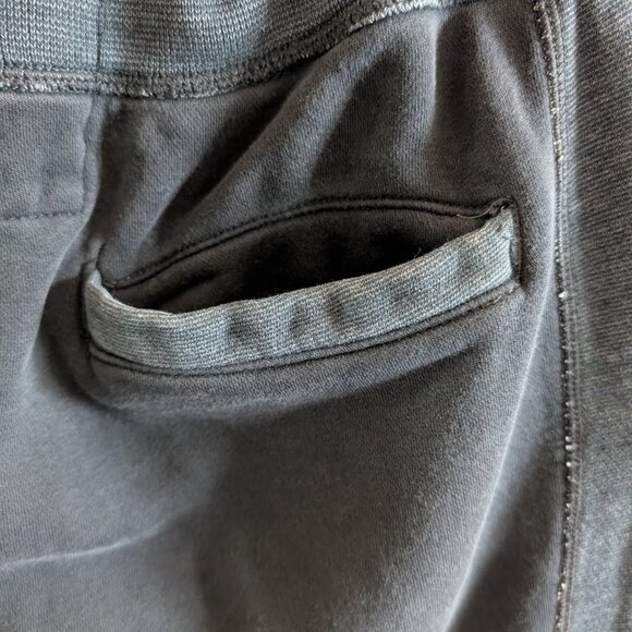 Abercrombie & Fitch Mens Navy blue & red sweatpants joggers medium straight leg - Picture 13 of 14